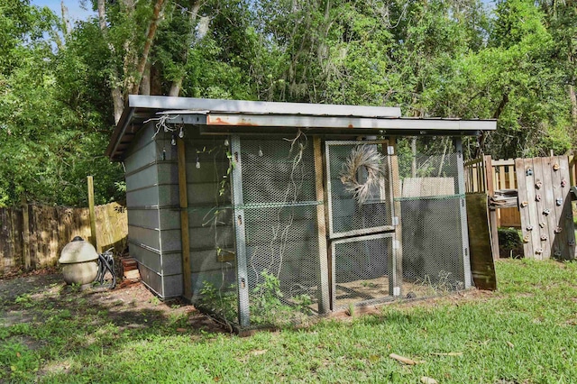 802 N Quincy St, Perry, FL 32347 - view of poultry coop
