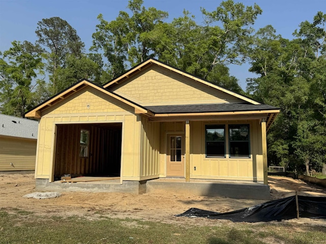 947 Cap Tram Rd, Tallahassee, FL 32317 - view of front of home featuring board and batten siding and roof with shingles