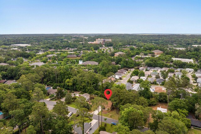 2053 Ted Hines Dr, Tallahassee, FL 32308 - aerial overview of property's location featuring nearby suburban area