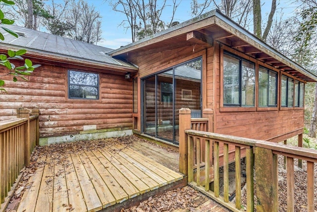 220 Deer Pass, Havana, FL 32333 - view of wooden terrace