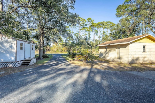 view of side of property