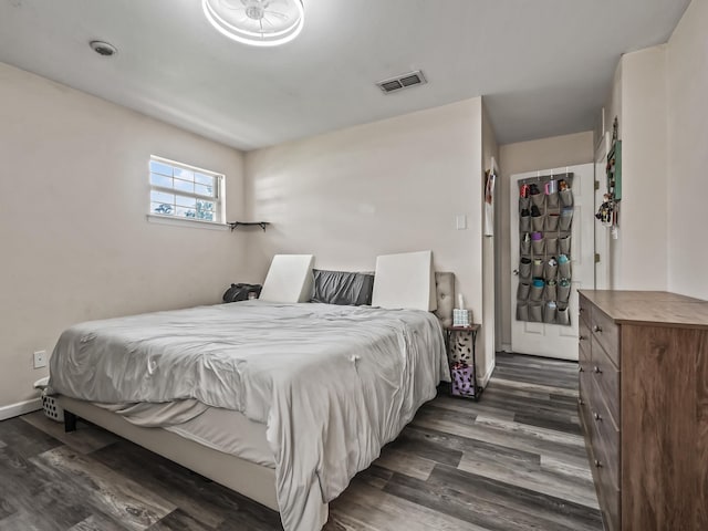 172 Mohave Rd, Crawfordville, FL 32327 - bedroom featuring dark wood finished floors and baseboards