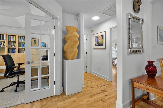 4664 Fledgling Dr, Tallahassee, FL 32311 - office space with wood finished floors and baseboards