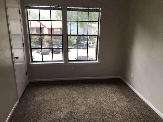 2247 Shady Timbers Cir Unit C, Tallahassee, FL 32304 - unfurnished room featuring dark carpet and healthy amount of natural light