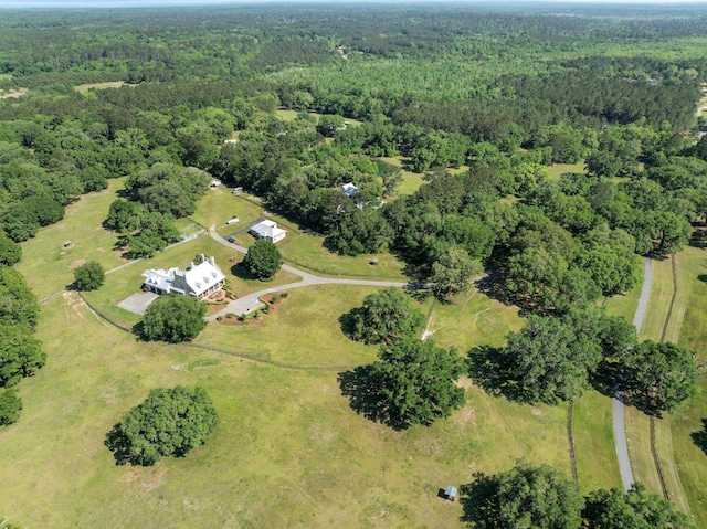 aerial view with a view of trees