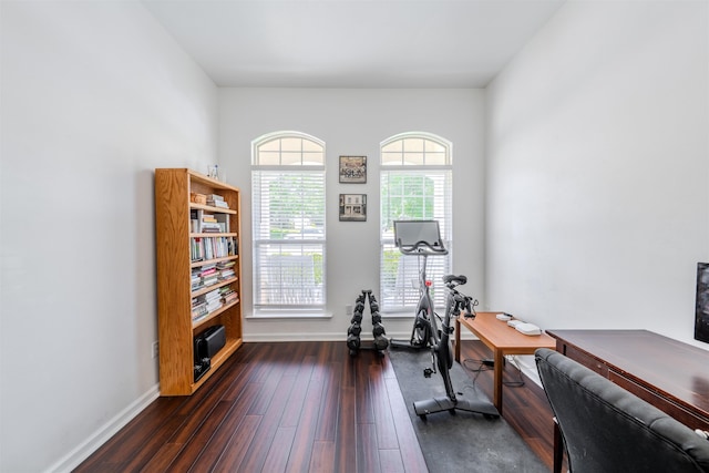 1842 Acorn Ridge Trl, Tallahassee, FL 32312 - office space featuring wood finished floors and baseboards