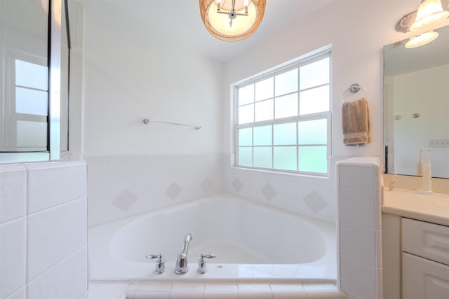 1842 Acorn Ridge Trl, Tallahassee, FL 32312 - bathroom with vanity and a bath