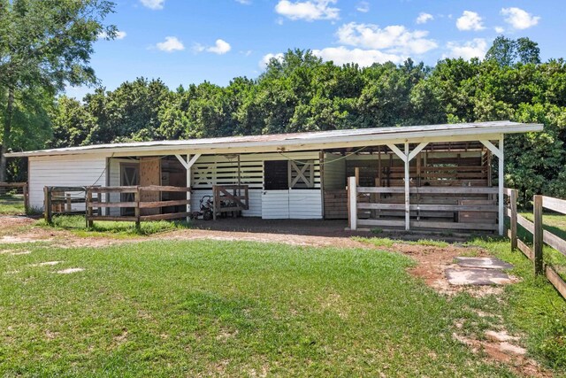 11124 Bexhill Ln, Tallahassee, FL 32317 - view of horse barn
