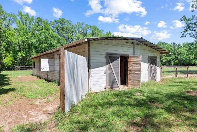 11124 Bexhill Ln, Tallahassee, FL 32317 - view of outdoor structure with an outdoor structure and fence