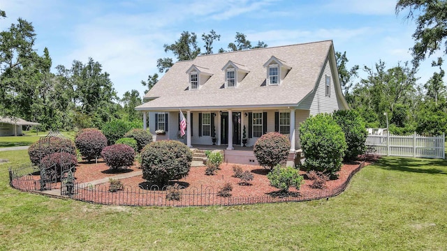 2460 Canopy Ln, Perry, FL 32347 - cape cod house with a porch