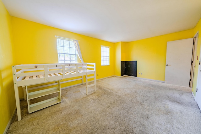 bedroom featuring carpet floors