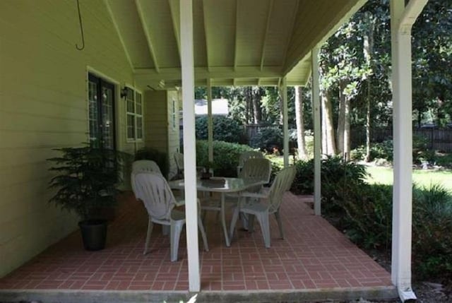 view of patio