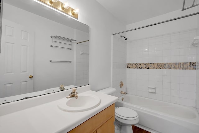 4027 Catawba St Unit B, Tallahassee, FL 32303 - full bath featuring vanity, toilet, and washtub / shower combination