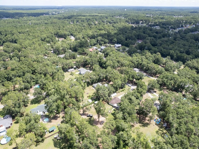 51 Mulberry Cir, Crawfordville, FL 32327 - bird's eye view of a forest