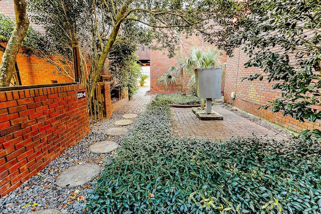 220 Belmont Rd Unit 3, Tallahassee, FL 32301 - view of yard featuring a patio area