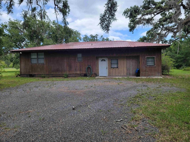 view of ranch-style house