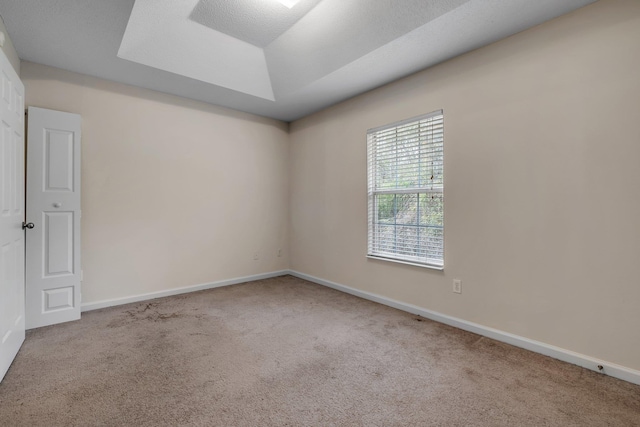 empty room with light carpet