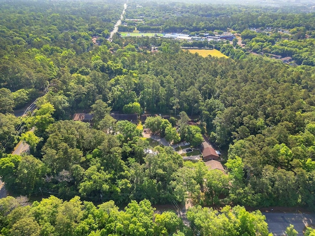 1541 San Luis Rd, Tallahassee, FL 32304 - birds eye view of property featuring a wooded view
