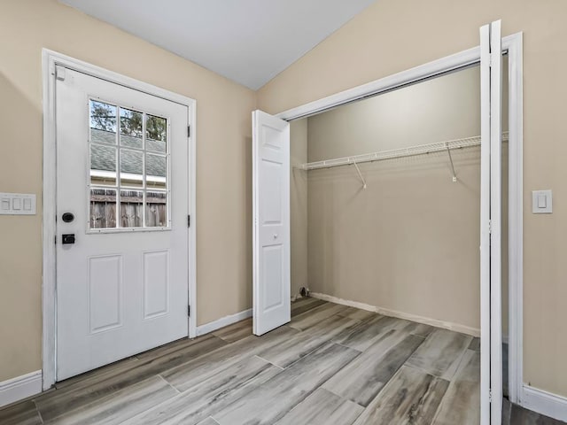 view of closet