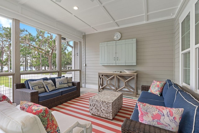 2845 NE Cherry Lake Cir, Pinetta Madison County, FL 32350 - sunroom / solarium with an outdoor hangout area