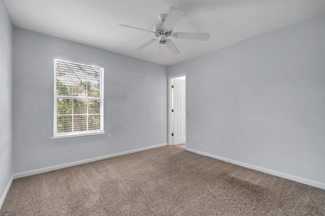 2738 W Tharpe St Unit 806, Tallahassee, FL 32303 - carpeted empty room with baseboards and ceiling fan