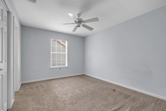 2738 W Tharpe St Unit 806, Tallahassee, FL 32303 - unfurnished room with carpet and ceiling fan