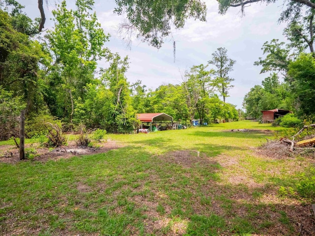 3364 NW 66th Blvd, Jennings, FL 32053 - view of grassy yard featuring a carport