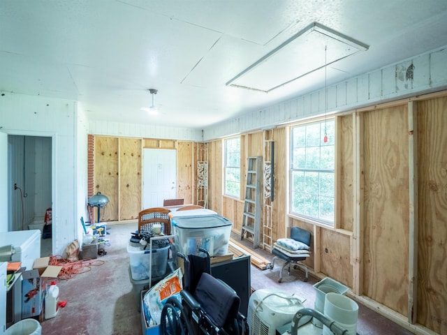 3364 NW 66th Blvd, Jennings, FL 32053 - misc room featuring attic access and wooden walls