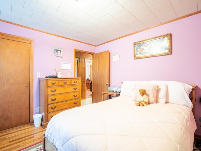 3364 NW 66th Blvd, Jennings, FL 32053 - bedroom with ornamental molding and wood finished floors