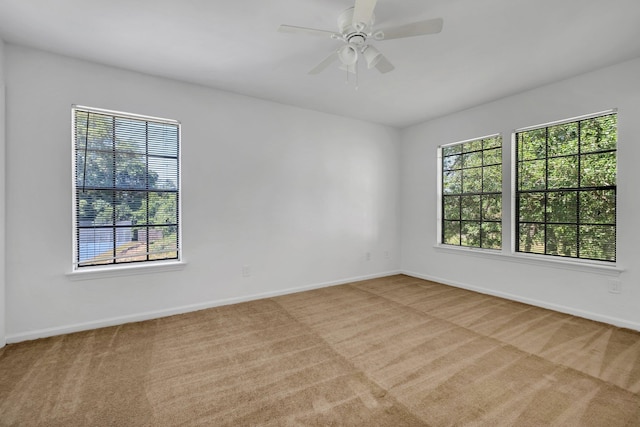 2263 Shady Timbers Cir Unit 3, Tallahassee, FL 32304 - carpeted empty room featuring baseboards and ceiling fan