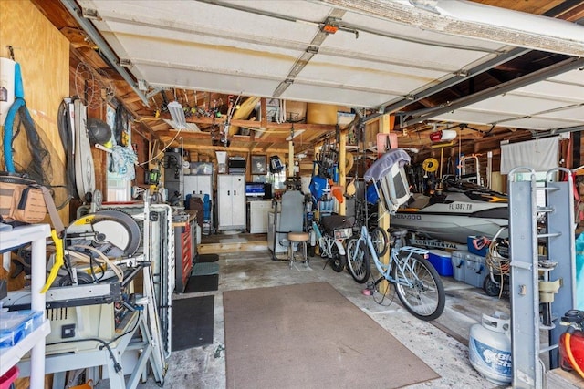 514 N Calhoun St, Perry, FL 32347 - garage with a garage door opener
