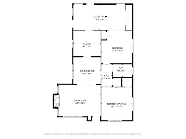 514 N Calhoun St, Perry, FL 32347 - view of property floor plan