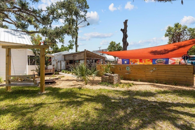 514 N Calhoun St, Perry, FL 32347 - view of yard