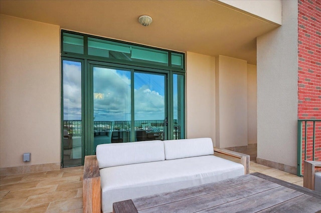 300 S Duval St Unit 2209, Tallahassee, FL 32301 - view of patio featuring an outdoor living space