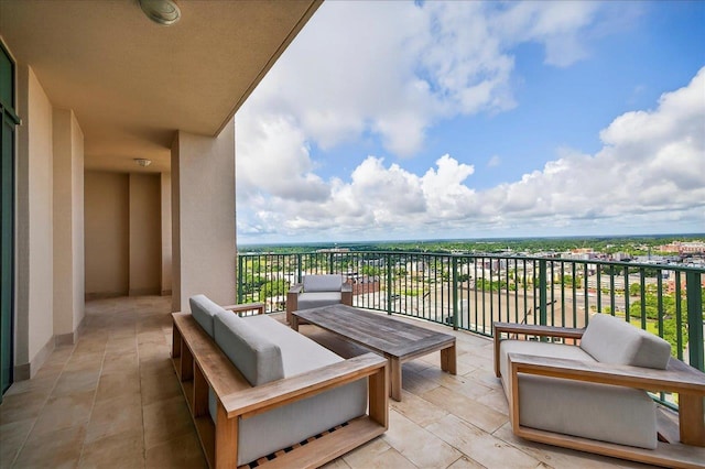 300 S Duval St Unit 2209, Tallahassee, FL 32301 - balcony featuring outdoor lounge area