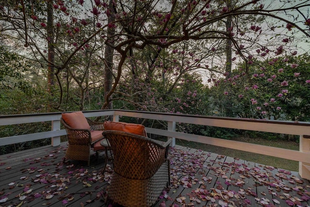 view of deck