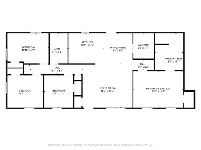 127 E Nancy St, Perry, FL 32347 - plan