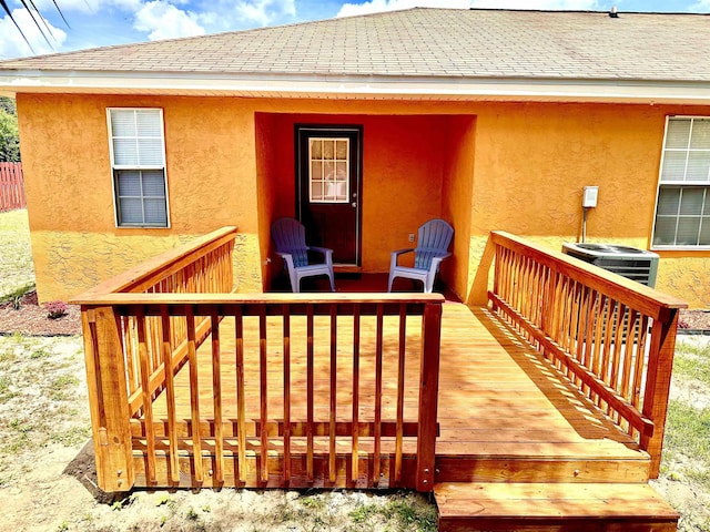 3180 N Ridge Rd -, Unit Tallahassee, FL 32305 - deck featuring cooling unit