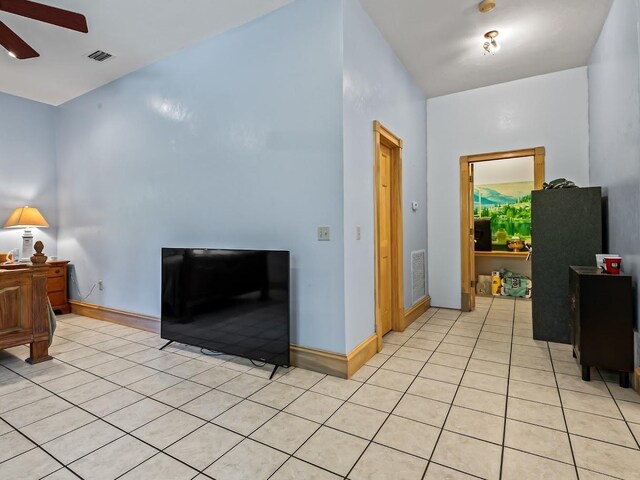 881 Hickory Hammock Rd, Carrabelle, FL 32322 - corridor with light tile patterned flooring and baseboards