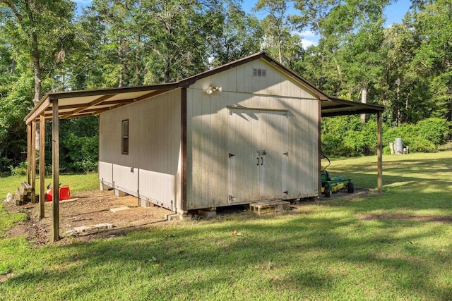 1094 Paul Thompson Rd, Monticello, FL 32344 - view of shed with view of scattered trees
