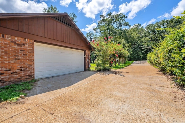 4054 Mcleod Dr, Tallahassee, FL 32303 - garage with concrete driveway