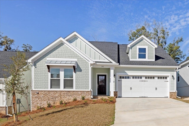 view of craftsman inspired home