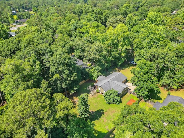 6427 Count Turf Trl, Tallahassee, FL 32309 - aerial view of a heavily wooded area