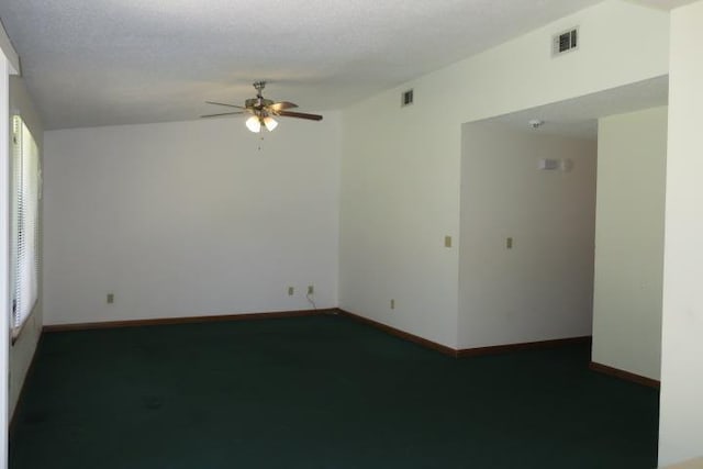 5491 Denargo Dr, Tallahassee, FL 32303 - empty room with a ceiling fan and baseboards