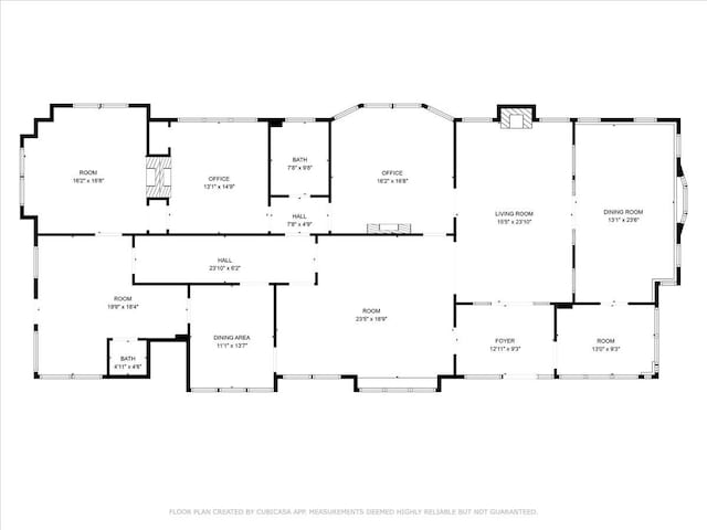 315 W Green St, Perry, FL 32347 - view of floor plan / room layout