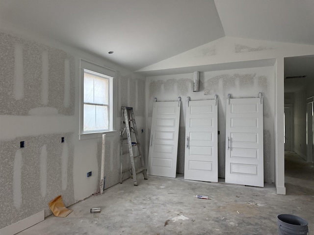 953 Cap Tram Rd, Tallahassee, FL 32317 - miscellaneous room with lofted ceiling