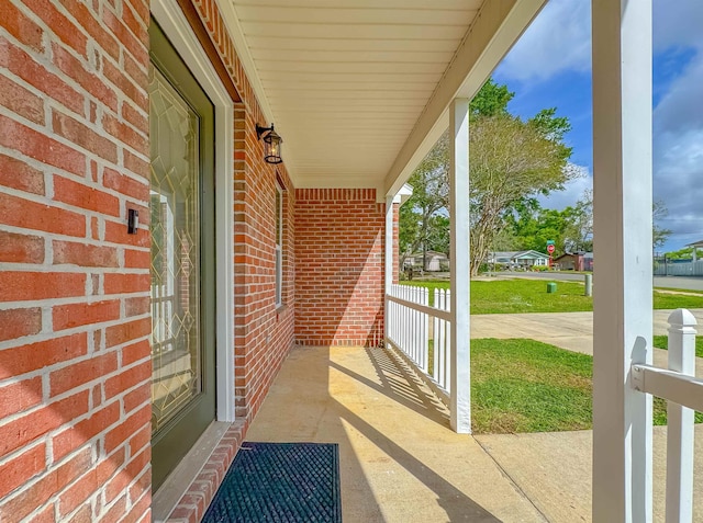 804 Medical Commons Ct, Tallahassee, FL 32310 - view of patio with covered porch