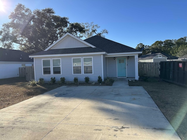 view of front of house