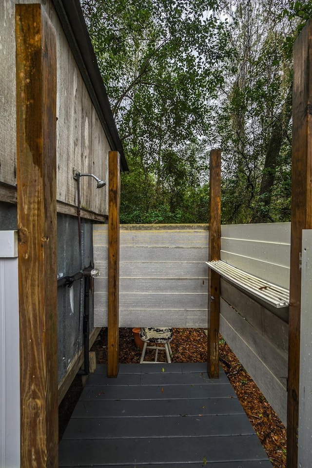 3206 Old Bainbridge Rd, Tallahassee, FL 32303 - view of wooden deck