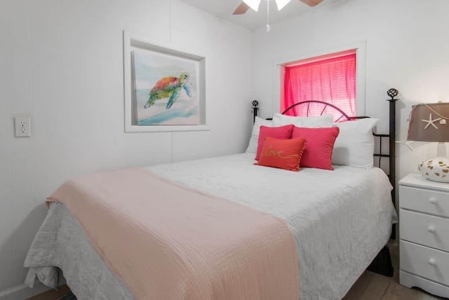 1405 SE 2nd Ave, Steinhatchee, FL 32359 - bedroom with a ceiling fan
